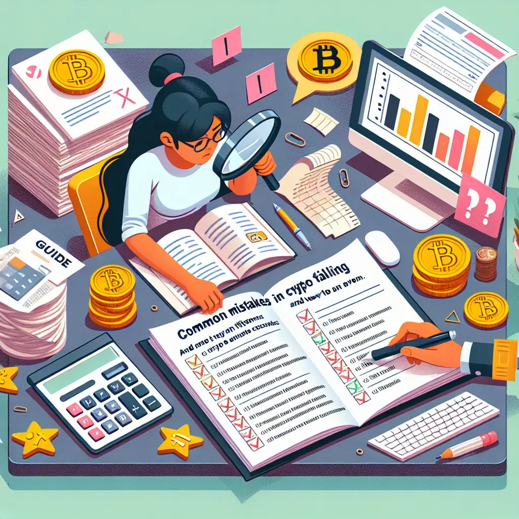 Common Mistakes in Crypto Tax Filing and How to Avoid Them